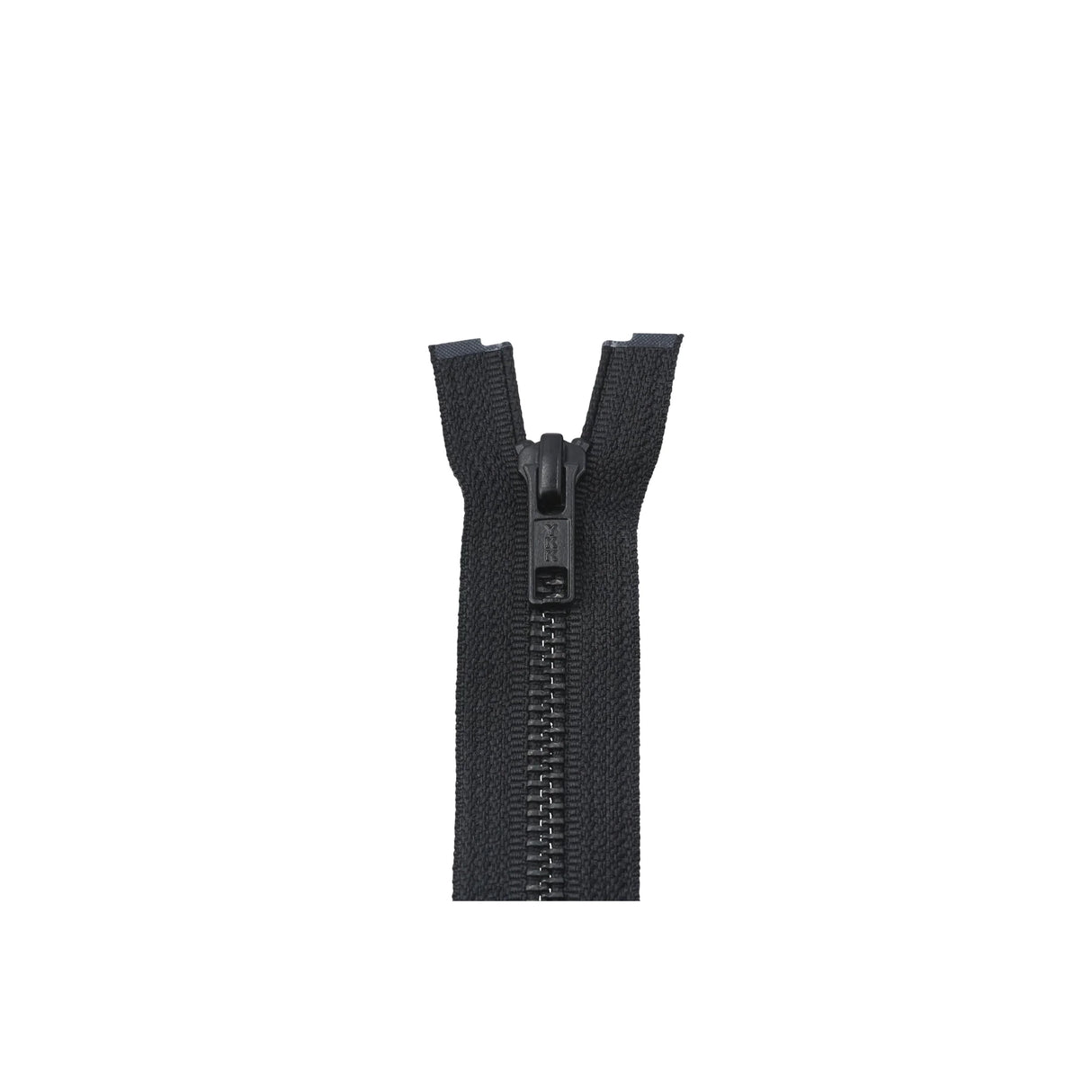 #5 Metal, Black, 24" YKK Separating Bomber Jacket Zipper with Black Oxide Teeth