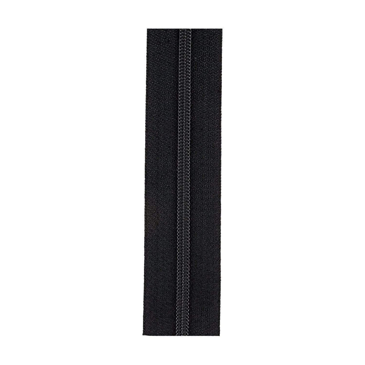 #4.5 Black, YKK Coil Zipper Tape, Nylon