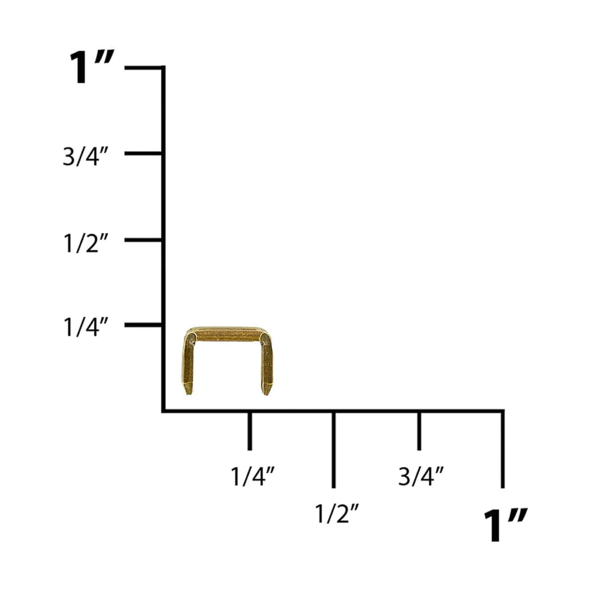 #5 Antique Brass, YKK 4-Prong Bottom Stop, Zinc Alloy-PK10