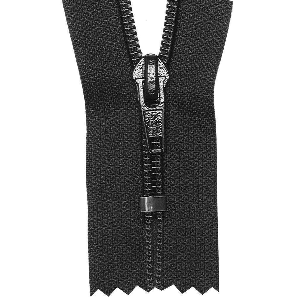 #5 Coil, Black, 10" YKK Closed End Boot Zipper, Nylon