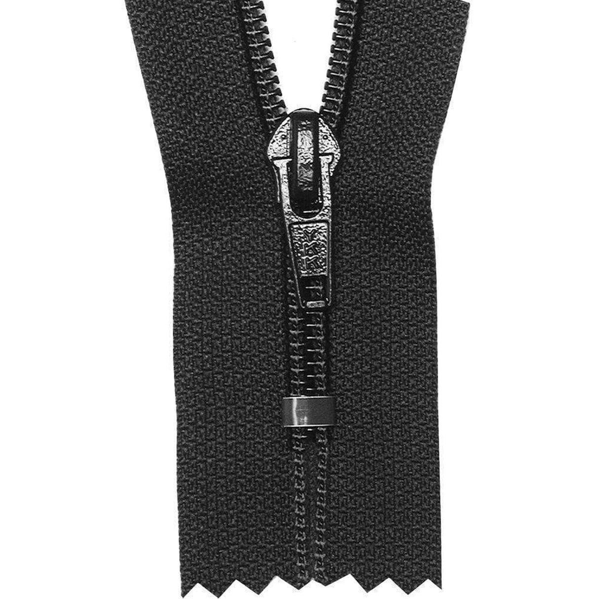 #5 Coil, Black, 9" YKK Closed End Boot Zipper, Nylon