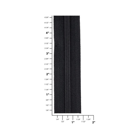 #5 Black, YKK Coil Zipper Tape, Nylon
