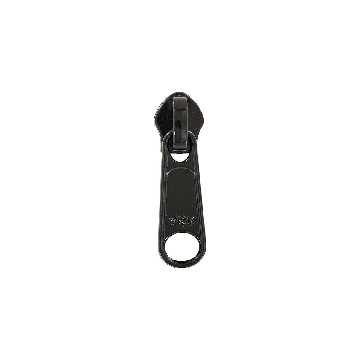 #5 Black, Coil, YKK Invisible Non-Lock Zipper Slider, Zinc Alloy, #5CN-8-BLK