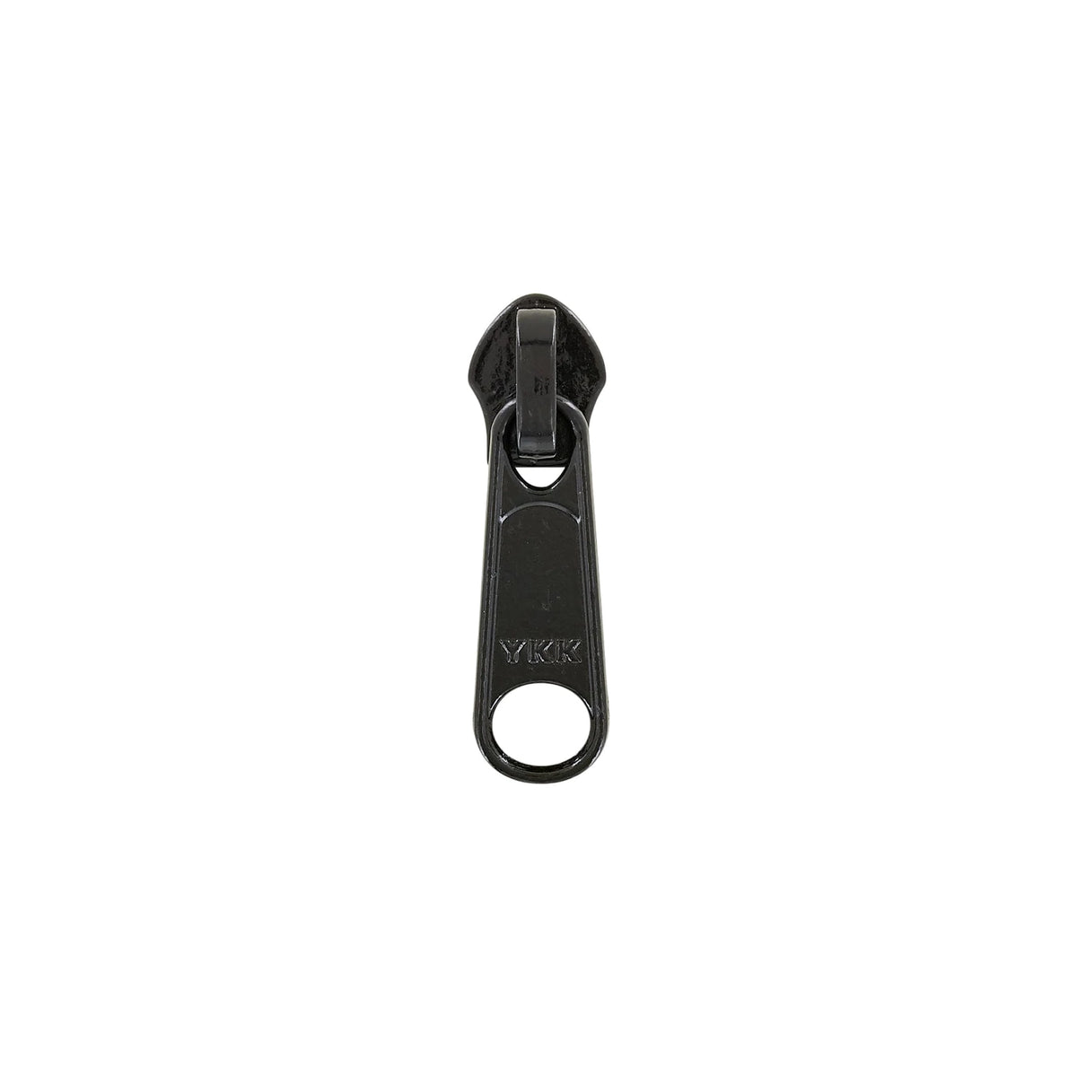 30pcs Detachable Zipper Heads Black Zinc Alloy Zipper Pulls