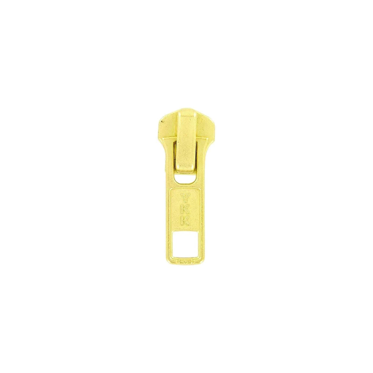 #5 Brass, Metal, YKK Auto Lock Zipper Slider, Zinc Alloy
