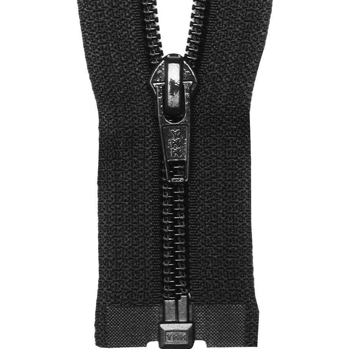 #5 Coil, Black, 36" YKK Separating Jacket Zipper, Nylon