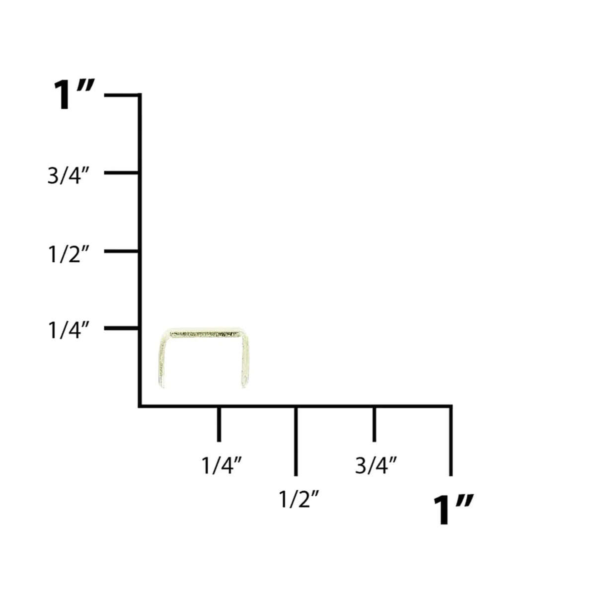 #5 Nickel, YKK 4-Prong Bottom Stop, Zinc Alloy-PK10