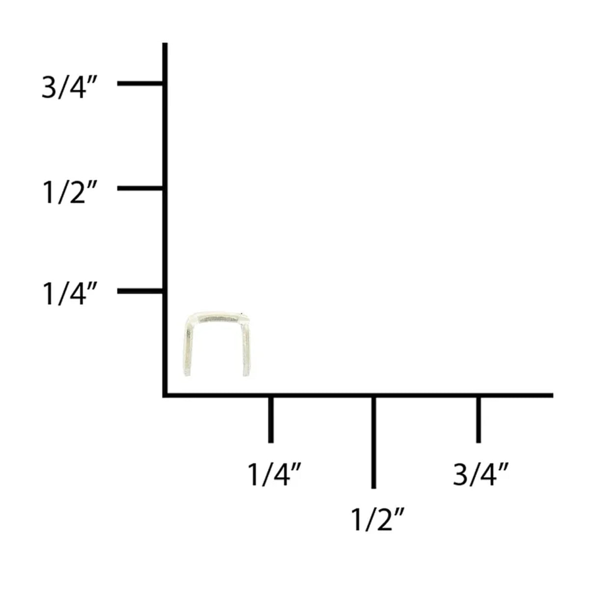 #5 Nickel, YKK Top Stop, Zinc Alloy-PK10