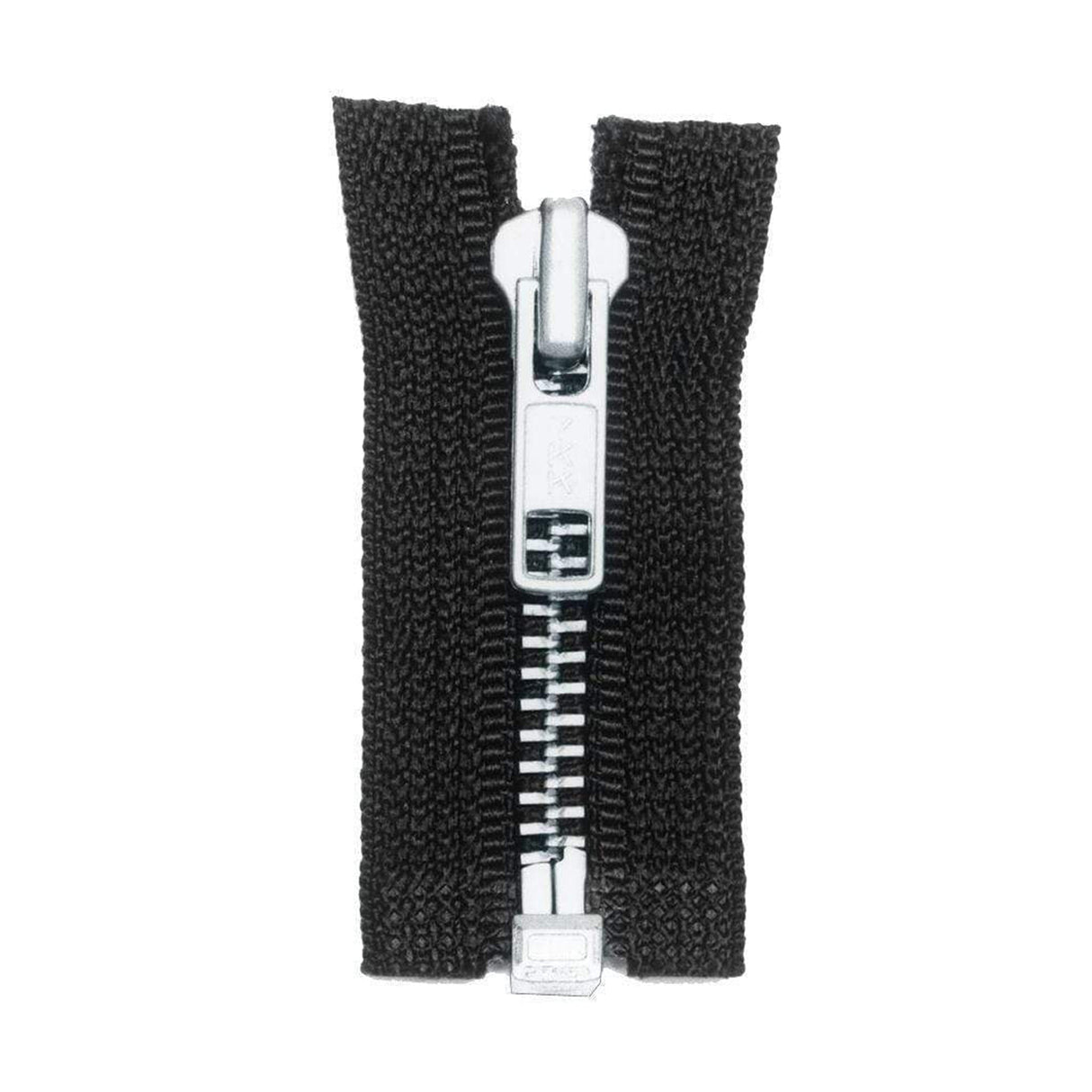 #5 Metal, Black, 36" YKK Separating Jacket Zipper with Aluminum Teeth