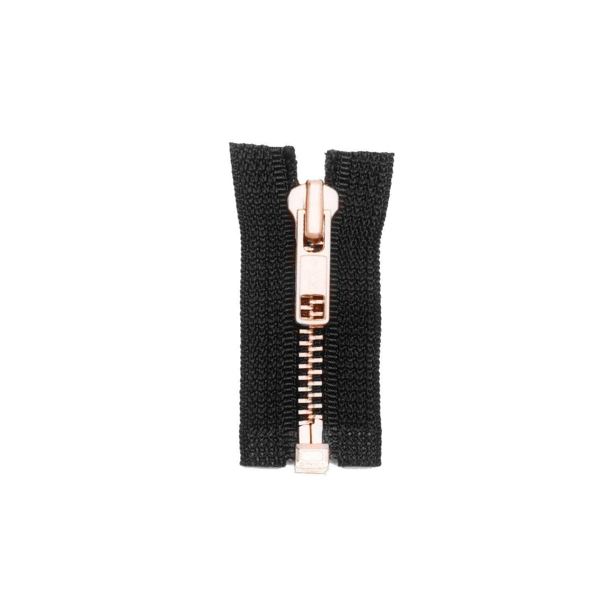 #5 Metal, Black, 36" YKK Separating Jacket Zipper with Brass Teeth
