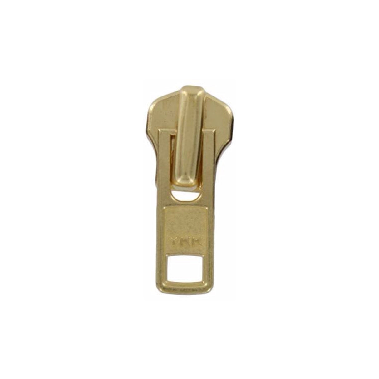 #8 Brass, Metal, YKK Auto Lock Zipper Slider, Zinc Alloy
