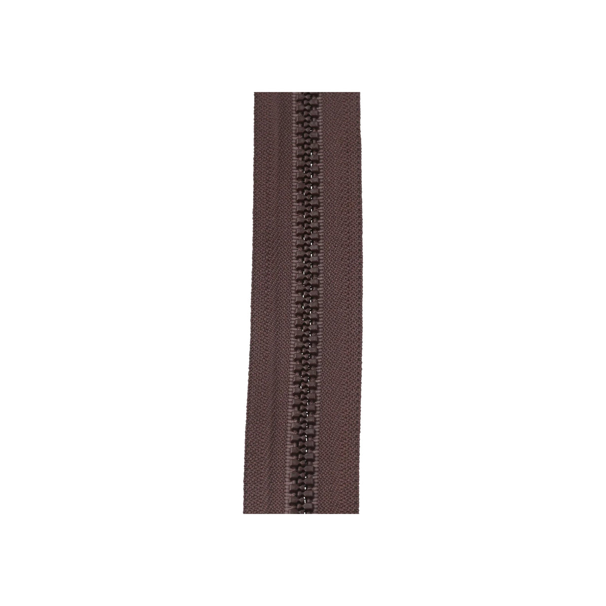 #8 Vislon, Brown, 30" YKK Separating Jacket Zipper, Plastic