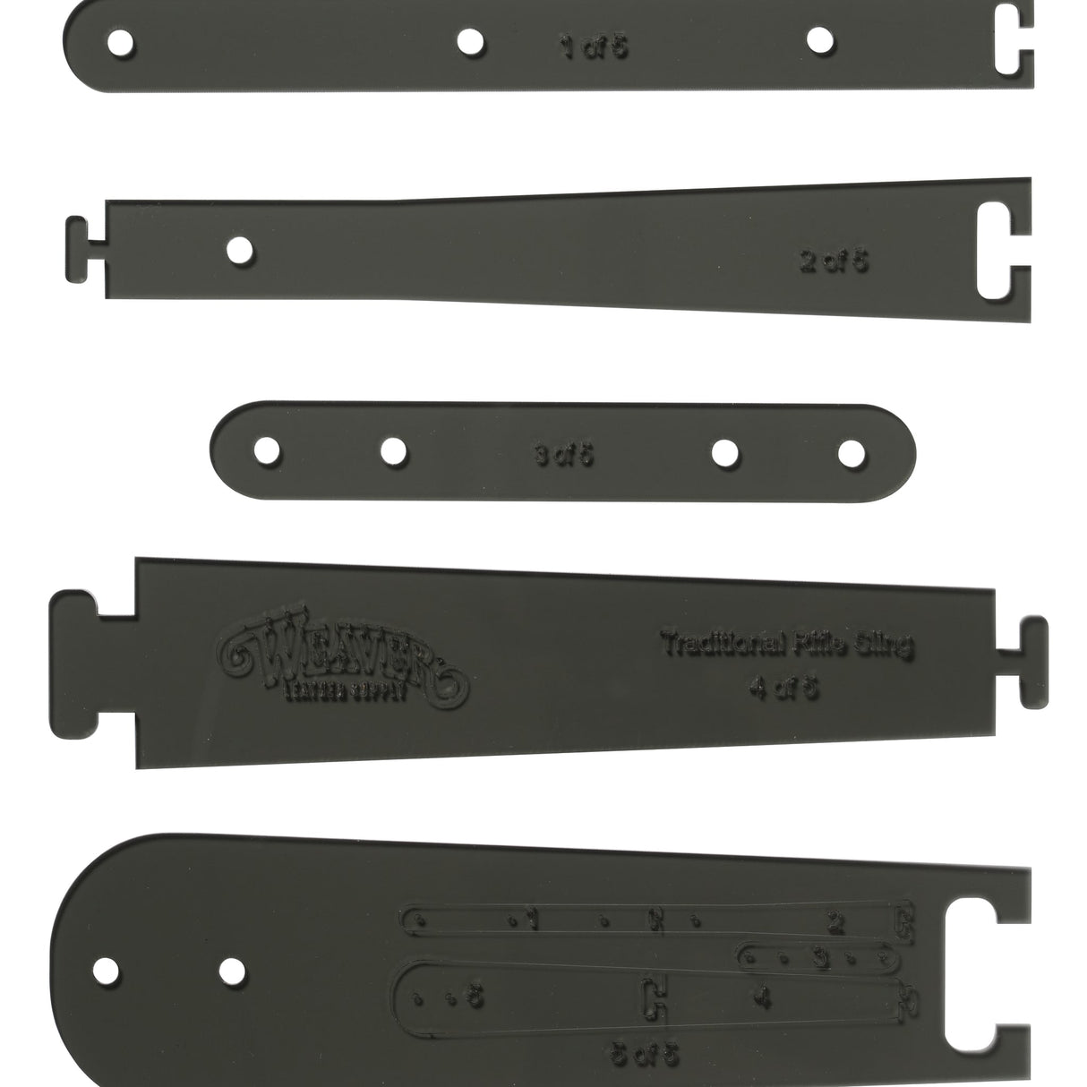 Custom Leather Rifle Sling Template