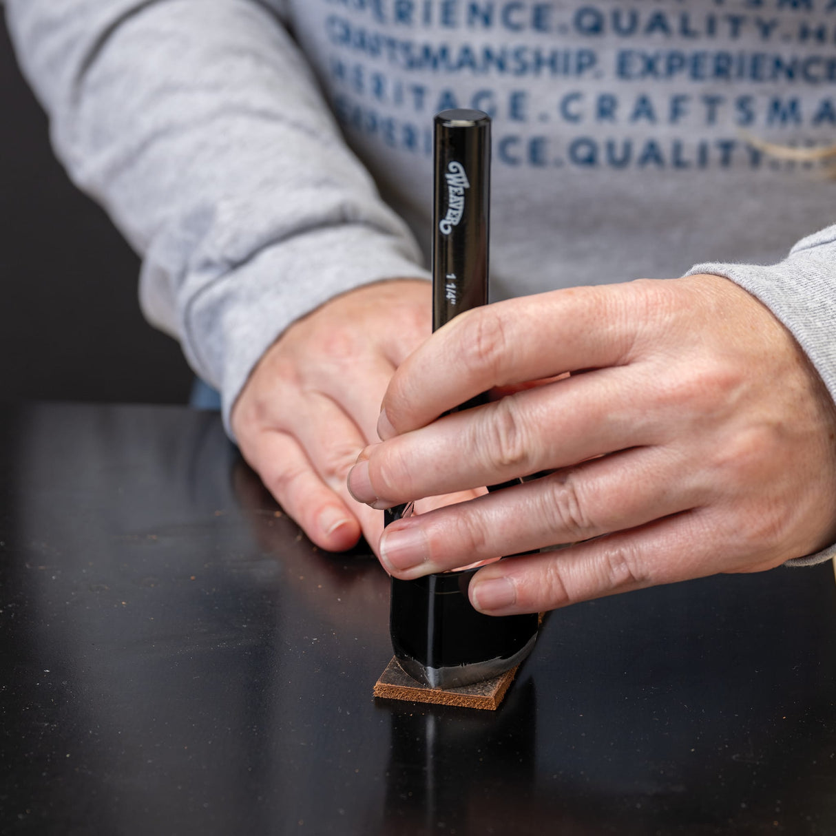 Weaver English Point Strap End Punch