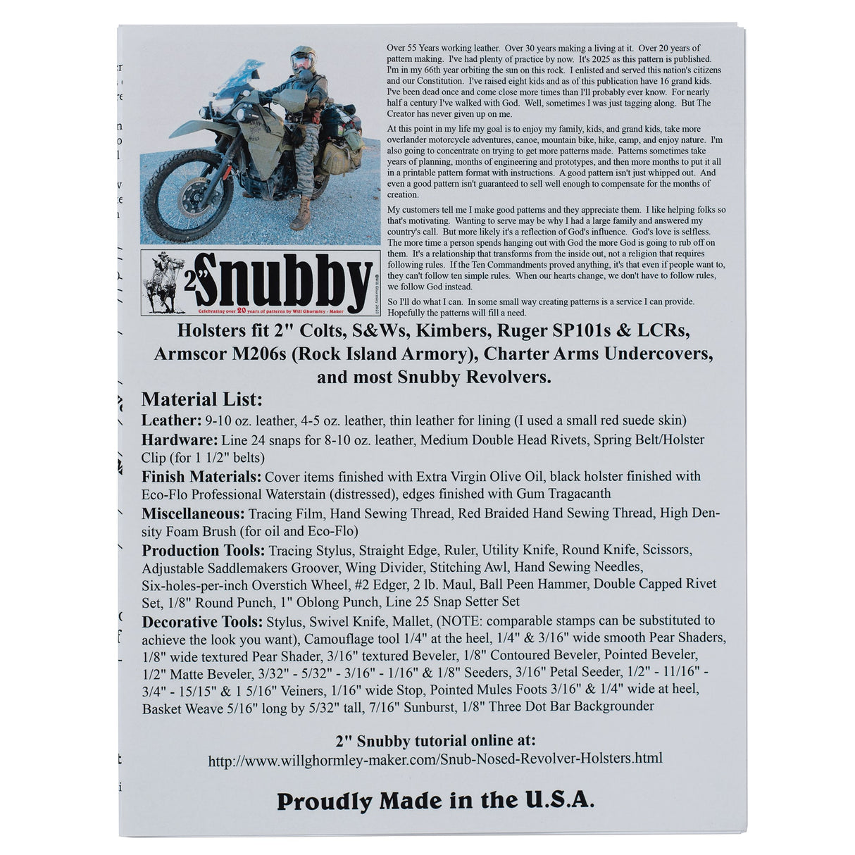 Snubby Pattern Pack