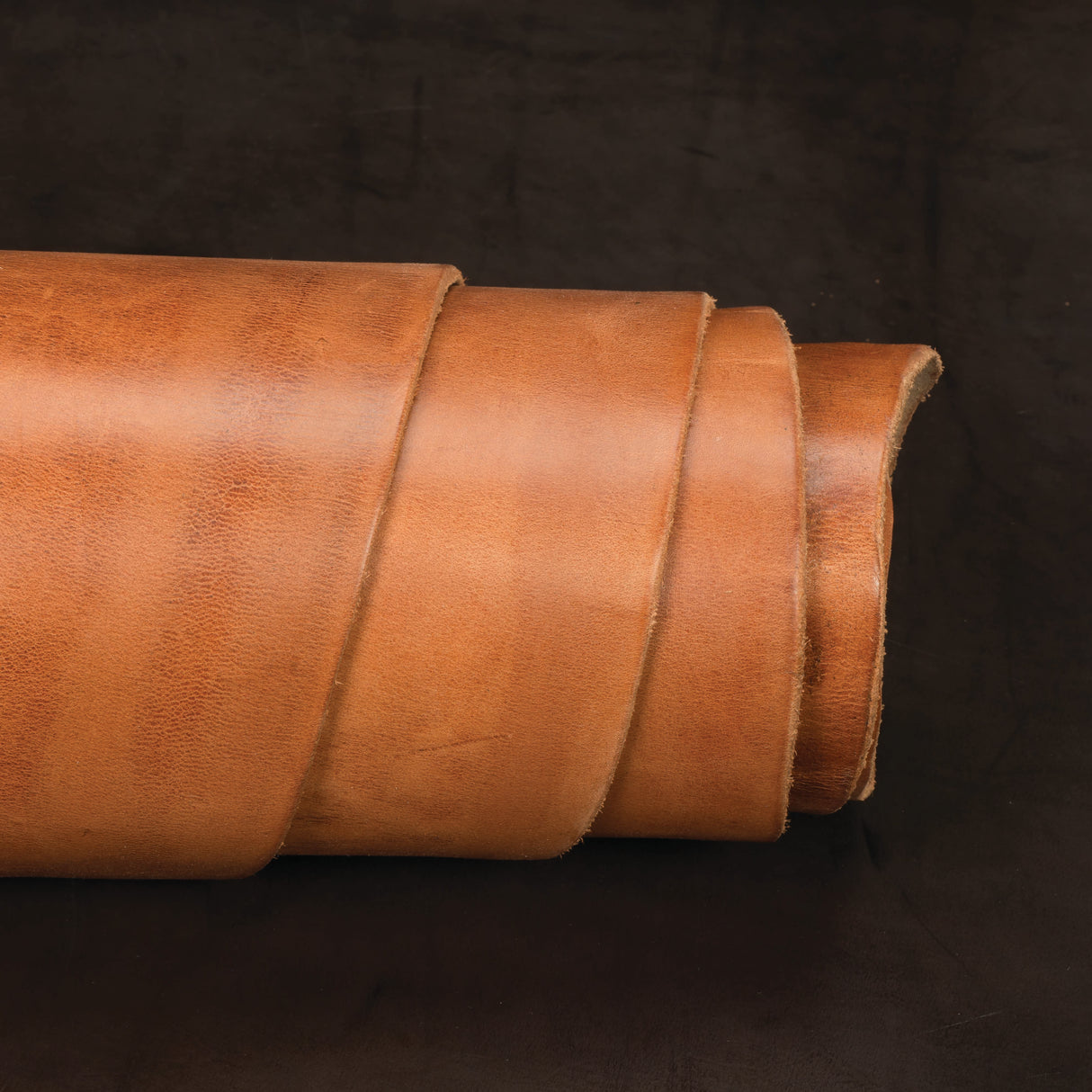 Sample, Hermann Oak® Old World Russet Harness Leather