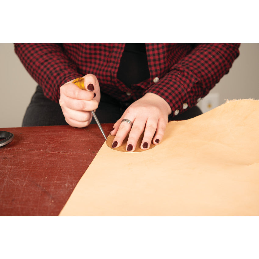 CHAHINLEATHER® Veg Tanned Natural Strap Leather, Sides