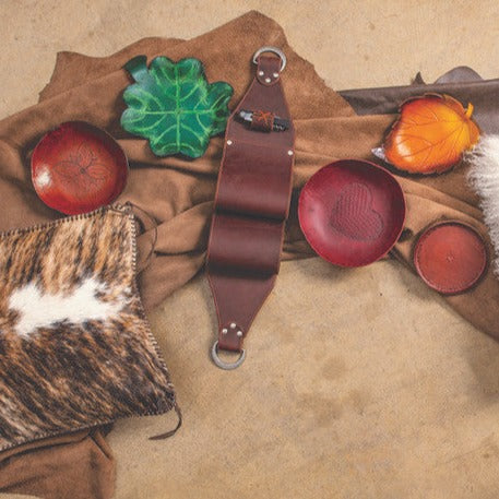 Hair-On Hide Cowhide, 3 to 4 oz.