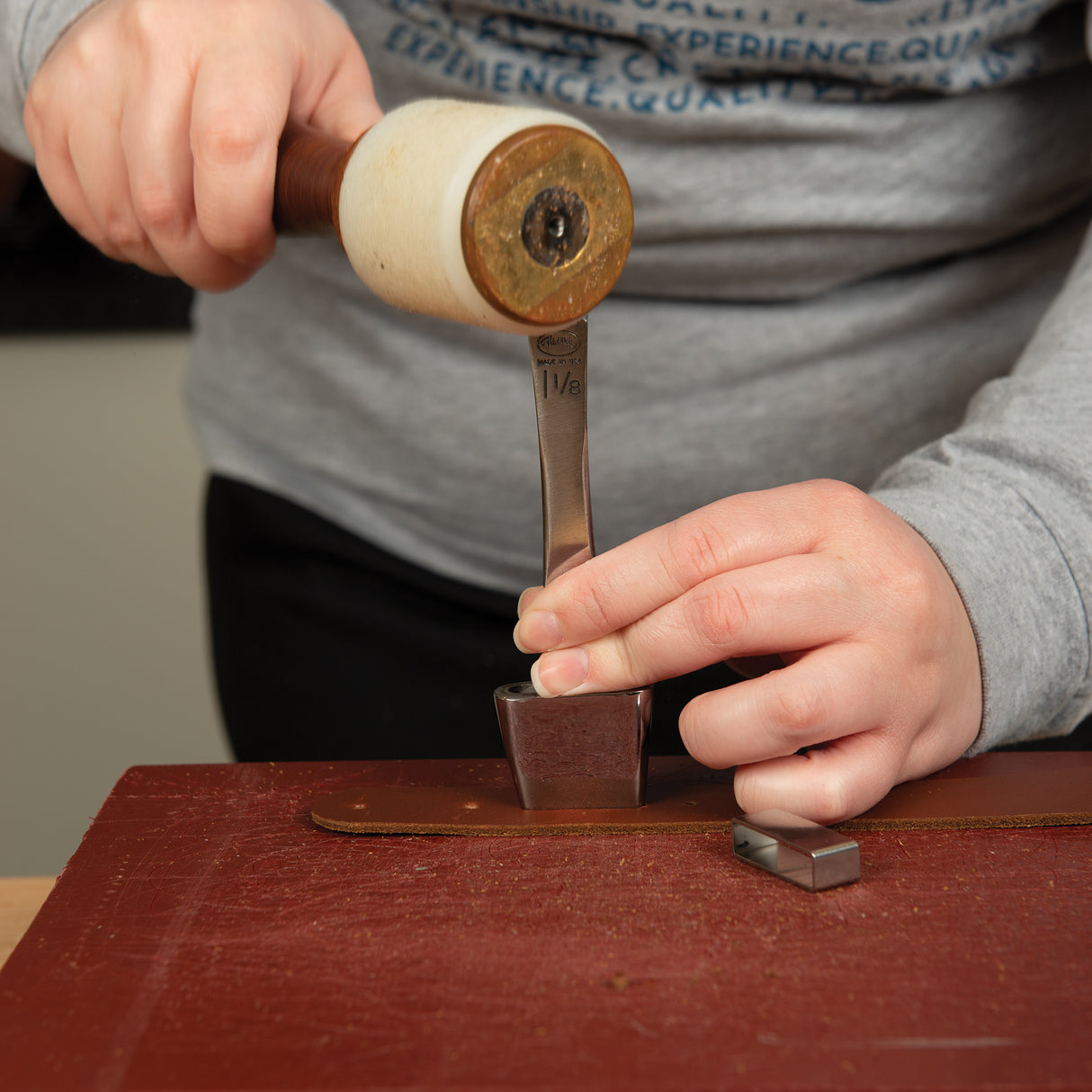 Master Tool Oblong Leather Punch