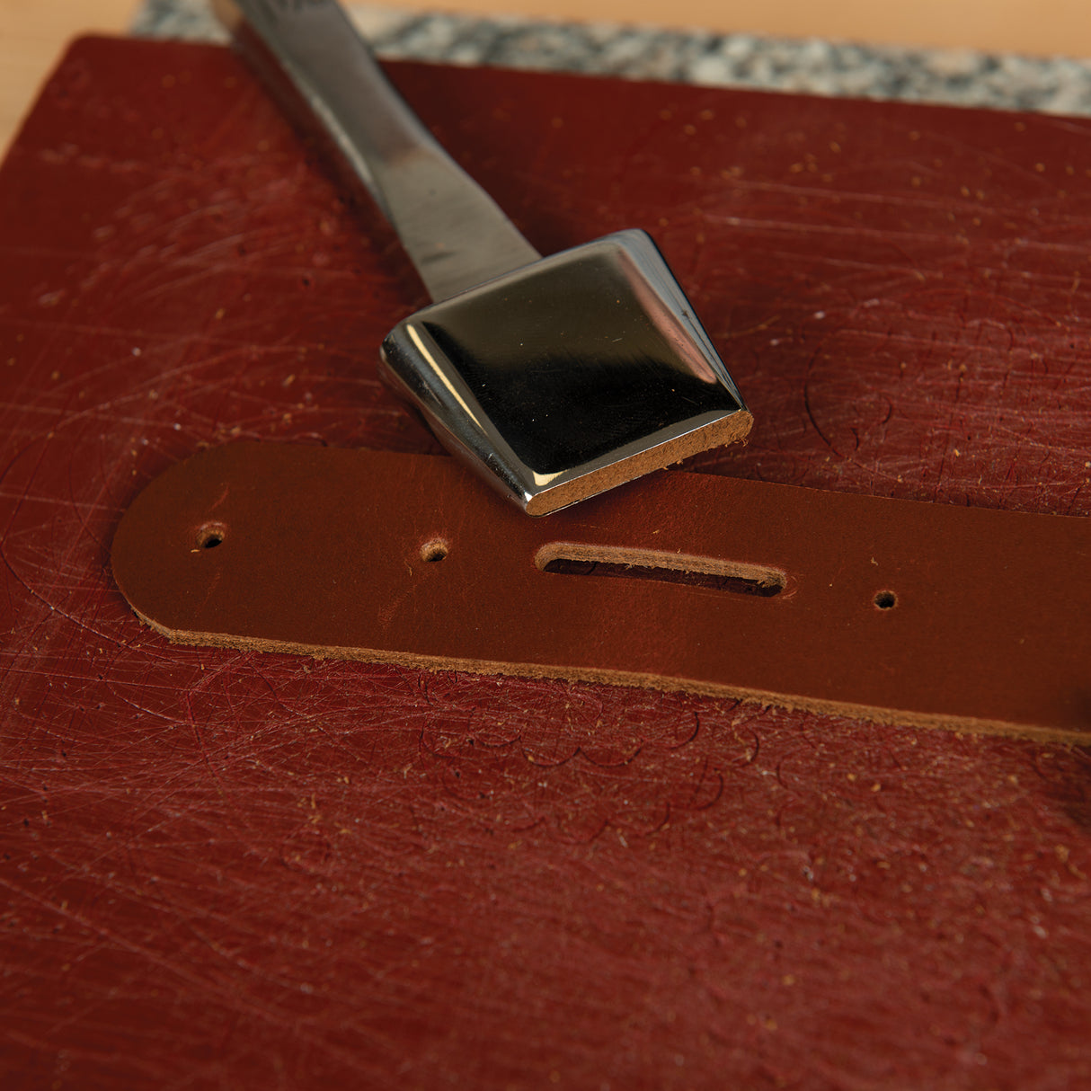 Master Tool Oblong Leather Punch