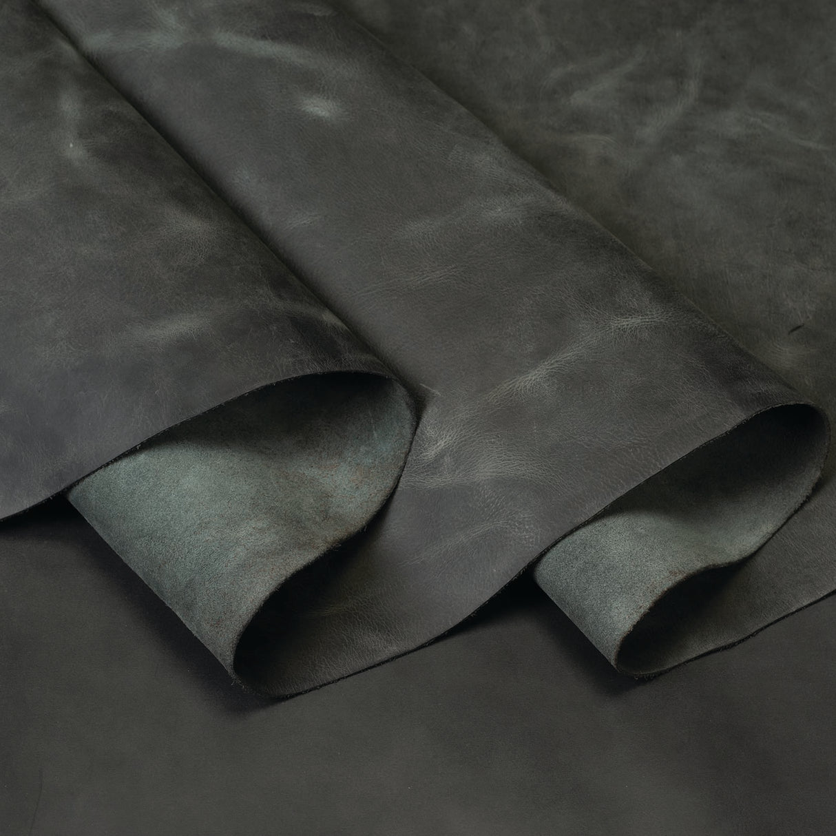 Water Buffalo Leather, Crazy Horse, Side