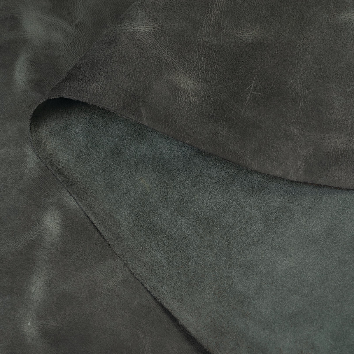 Water Buffalo Leather, Crazy Horse, Side