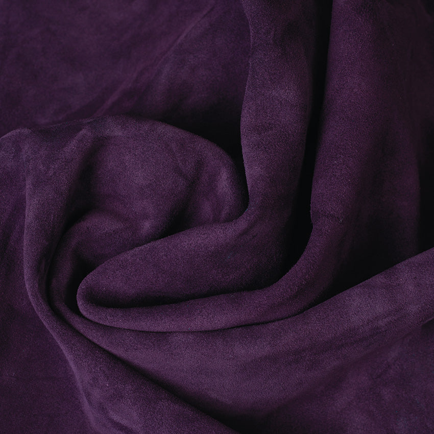 Suede Sample, Egglplant
