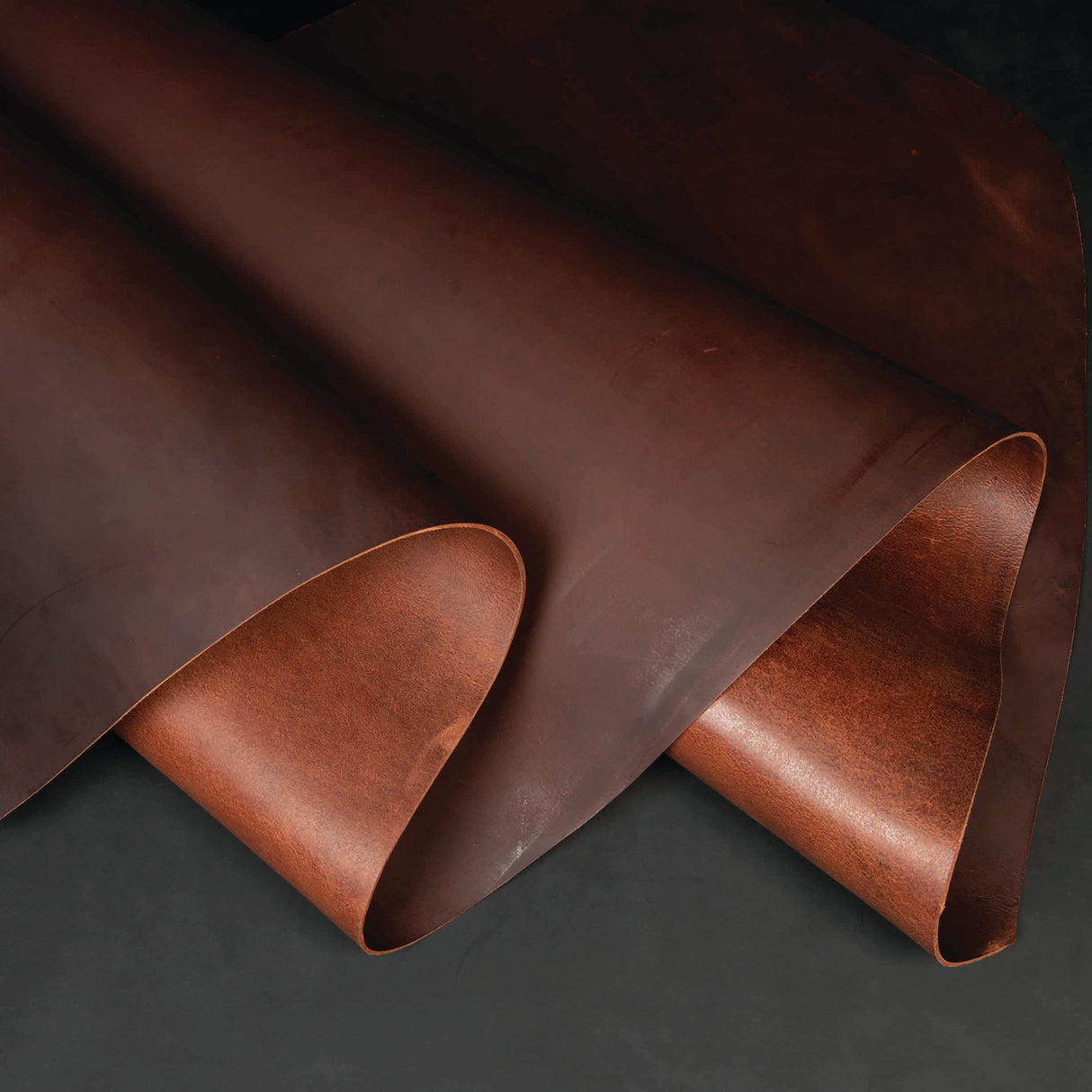 Sample, Water Buffalo Leather, Single Bend