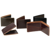 Wallets made with Solstice Pull-Up Leather