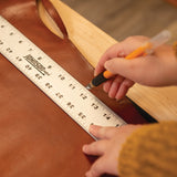 Working with Solstice Pull-Up Leather Hide