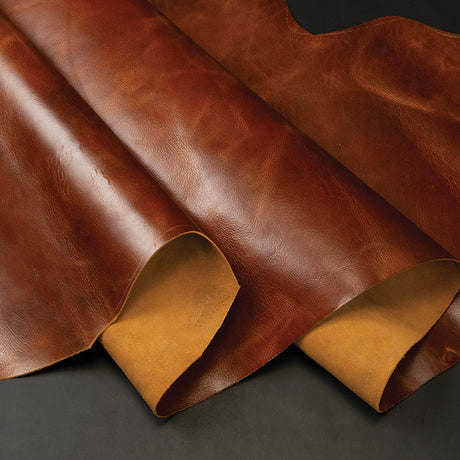 Sample, Western Crunch Leather, Side, 4-5 oz.