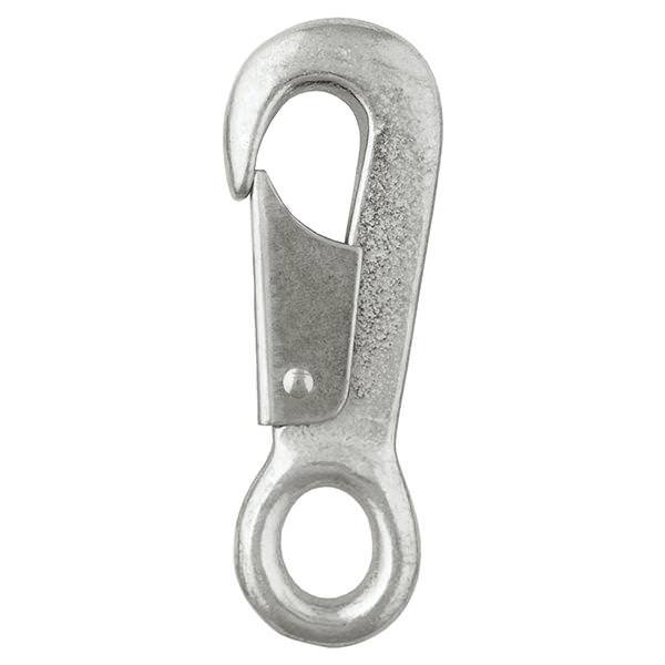 #822 Solid Rope Snap Zinc Plated, 4-3/4"