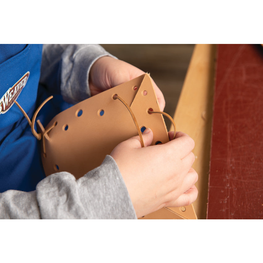 Hermann Oak® Veg-Tan Single Shoulders, Natural