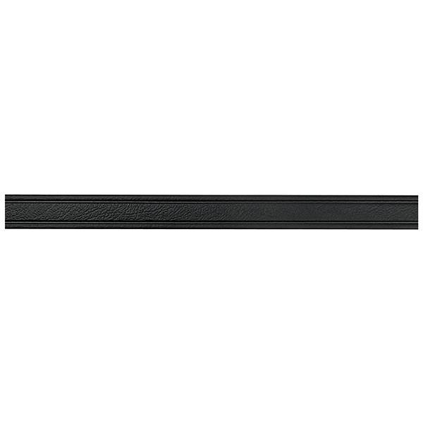 Duroflex 2-Grooved Black, 1-1/4"
