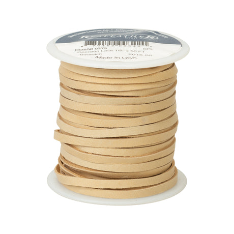 Deerskin Lace, 1/8" x 50'