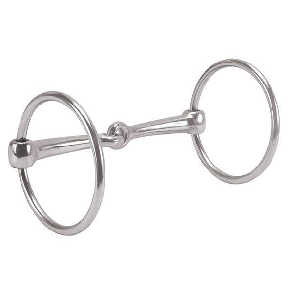 Snaffle Team Bit, Stainless Steel, 5-1/2"
