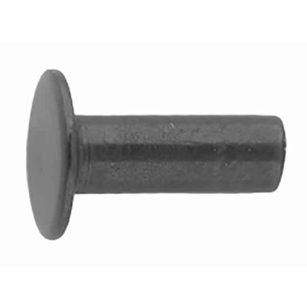 100-Pack of #104 Tubular Rivets, Black
