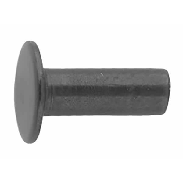 100-Pack of #104 Tubular Rivets, Black