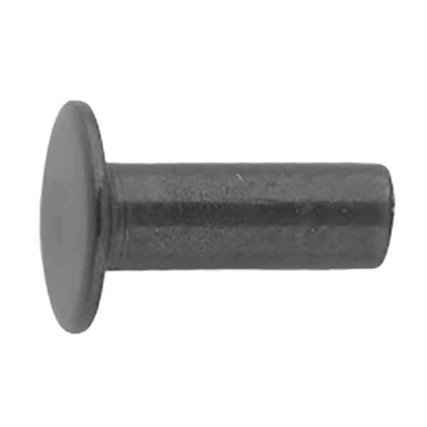 100-Pack of #104 Tubular Rivets, Black
