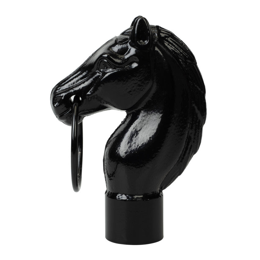 Cast Iron Horse Head Hitching Post