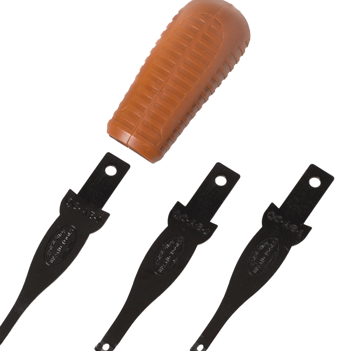 Bissonnette Quick Change Edge Beveler, Handle and 3 Blades (0-2)