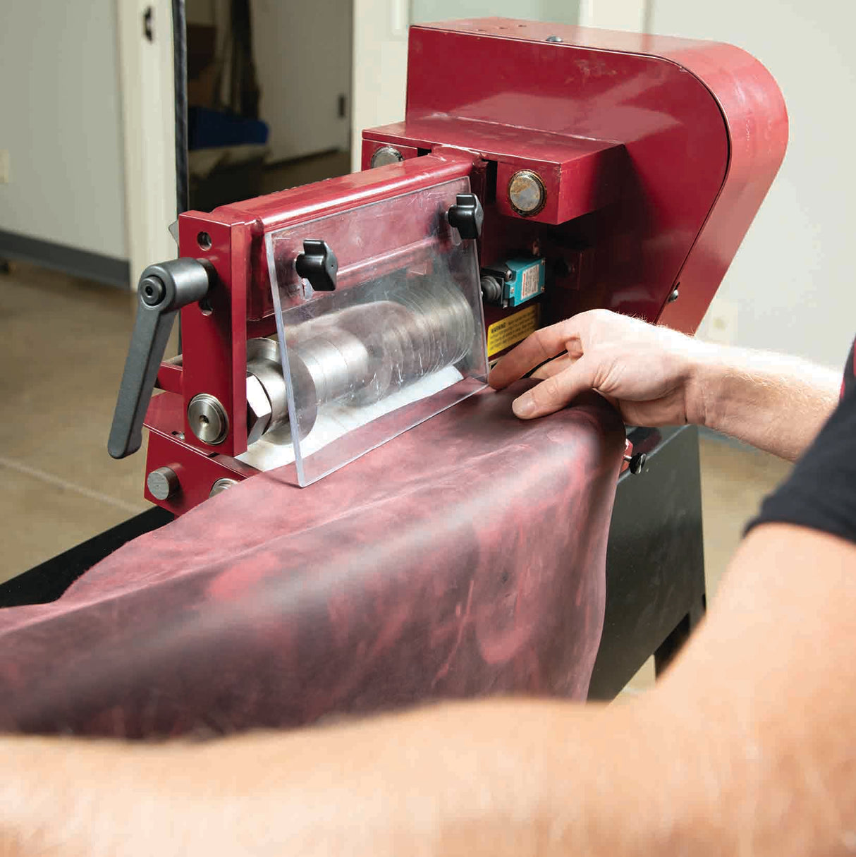 Master Tool Motorized Leather Strap Cutter