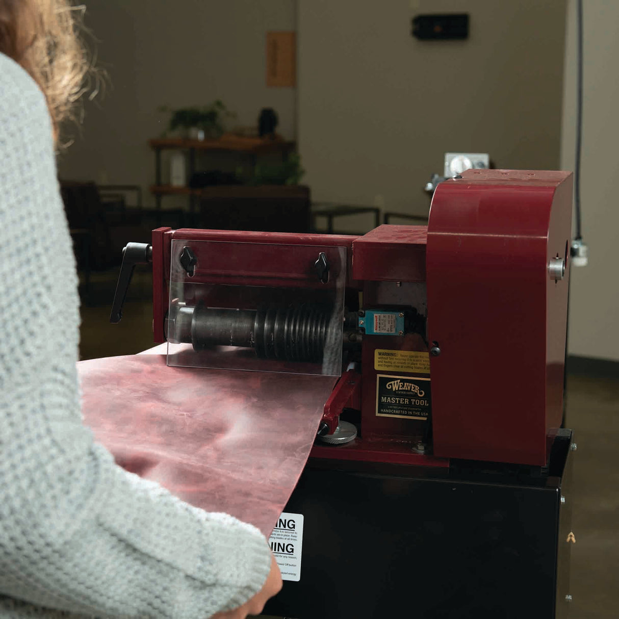 Master Tool Motorized Leather Strap Cutter