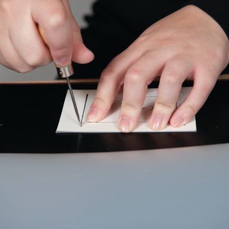 Scratch Awl Tool with Wooden Handle