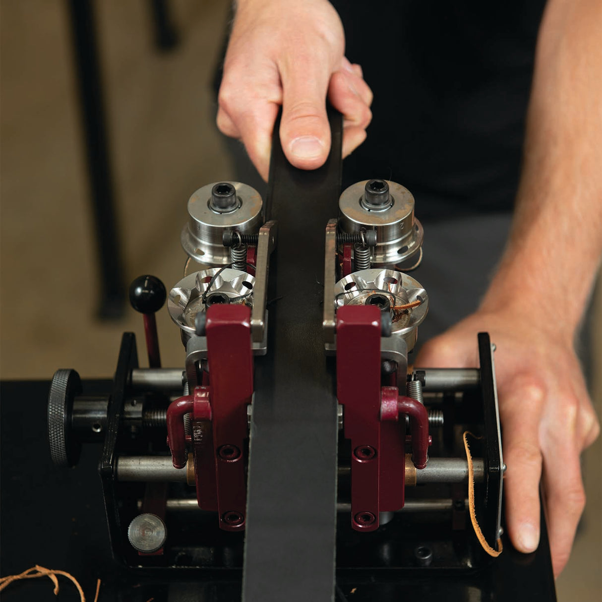 Master Tool Deluxe EZ Edge Strap Beveler