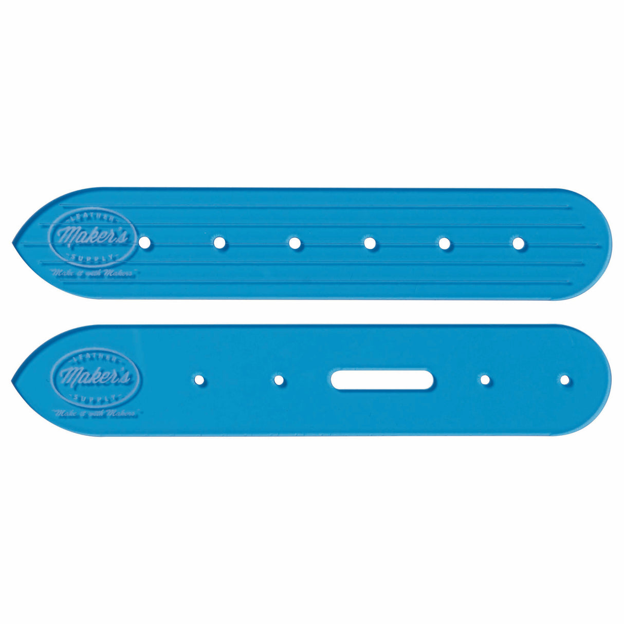 Belt End Template Set by Maker's Leather Supply