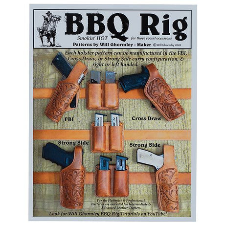 BBQ Rig Holster Pattern Pack by Will Ghormley