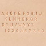 Alphabet/Number Set, 1/4"