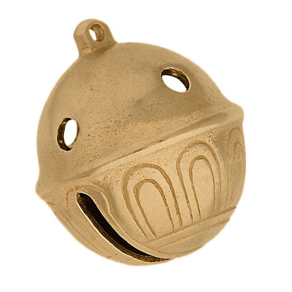 #120 Sleigh Bells, Set of 29 Solid Brass
