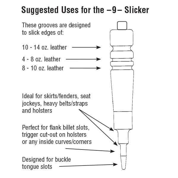 Exotic Wood Leather Slicker